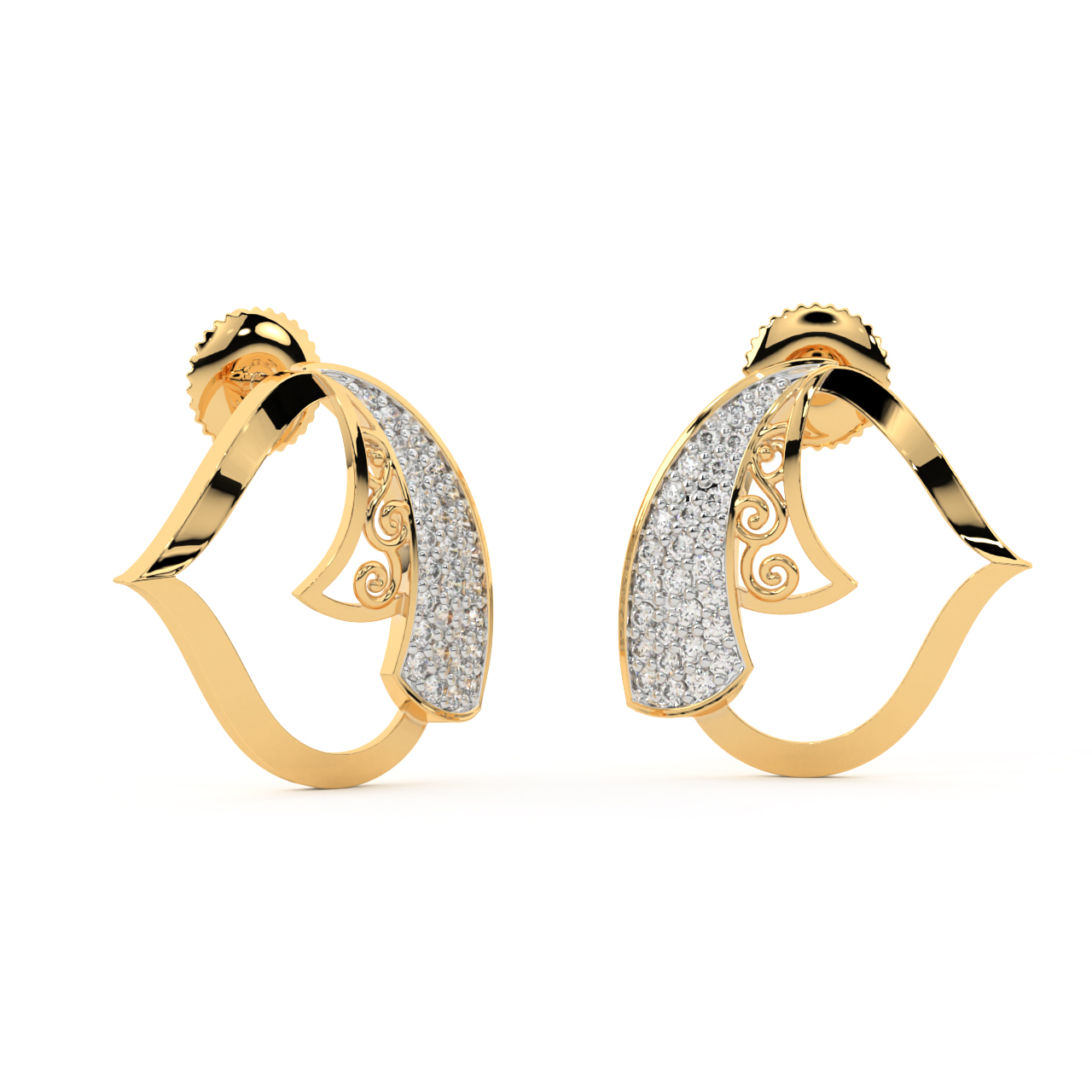 The Sporty Devotee Diamond Earrings