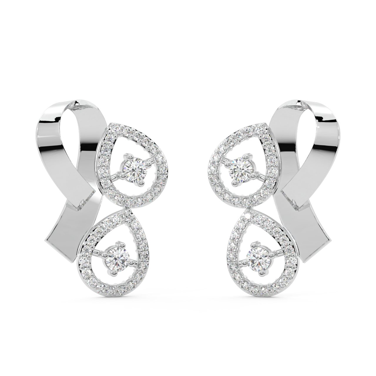 The Chic O Mania Diamond Earrings