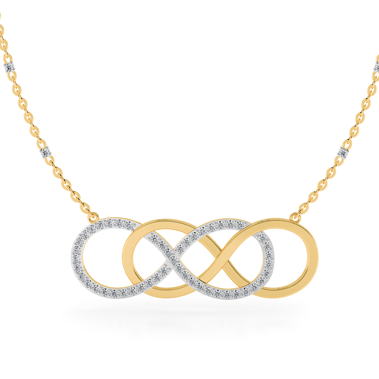 Double Infinity Design Pendant