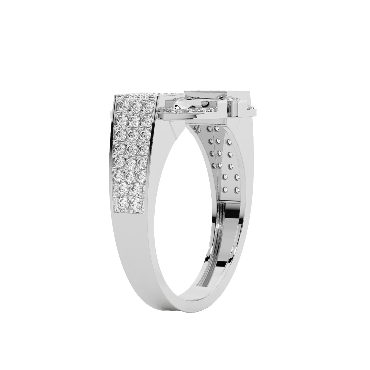 Romantic Diamond Ring For Men