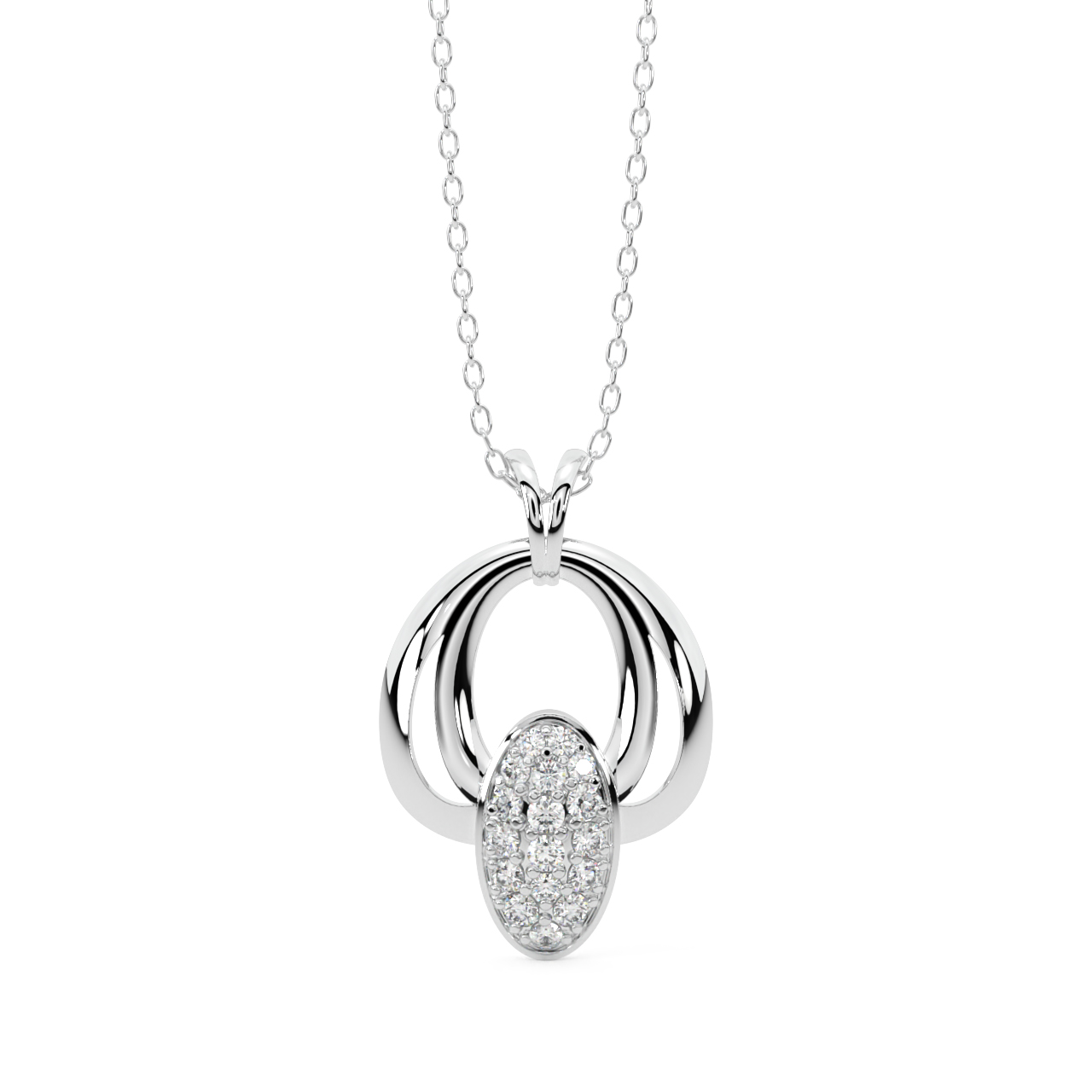 Zest for Zumba Diamond Pendant