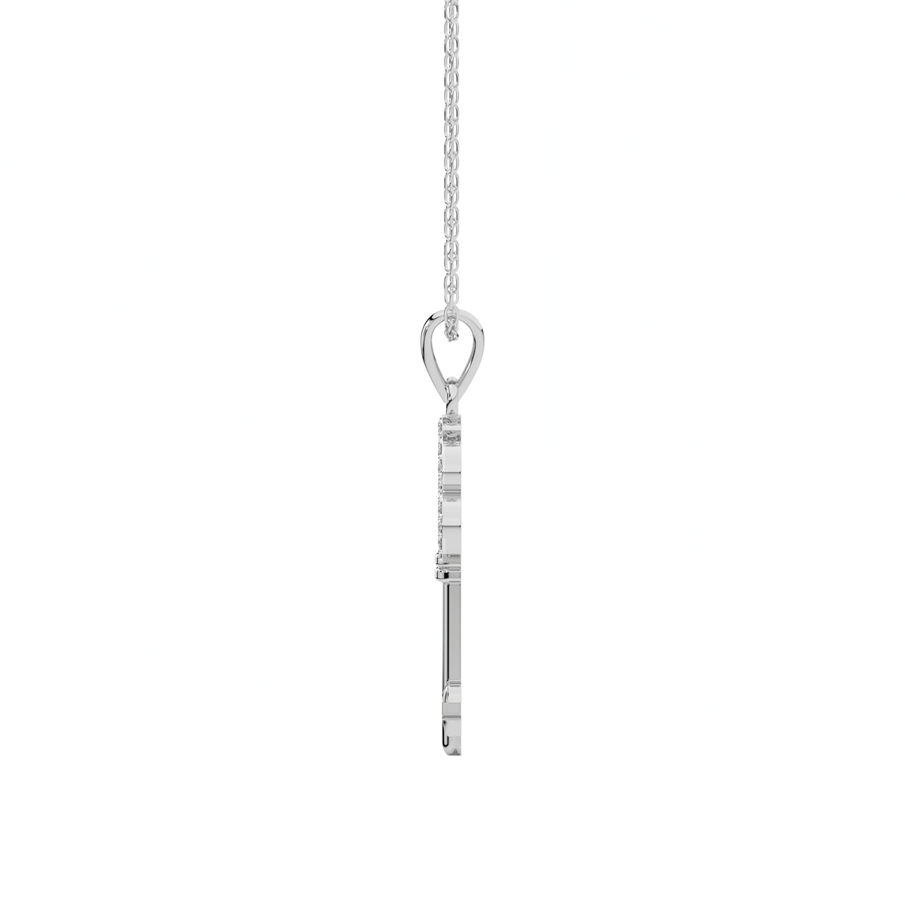 The Key Diamond Pendant