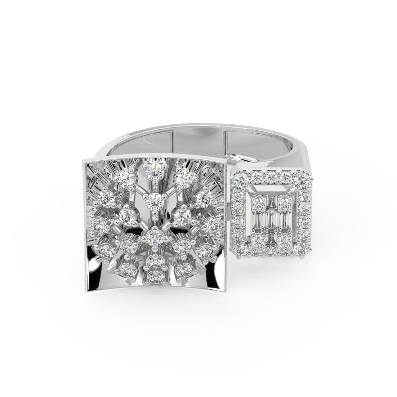Siran Round Diamond Engagement Ring