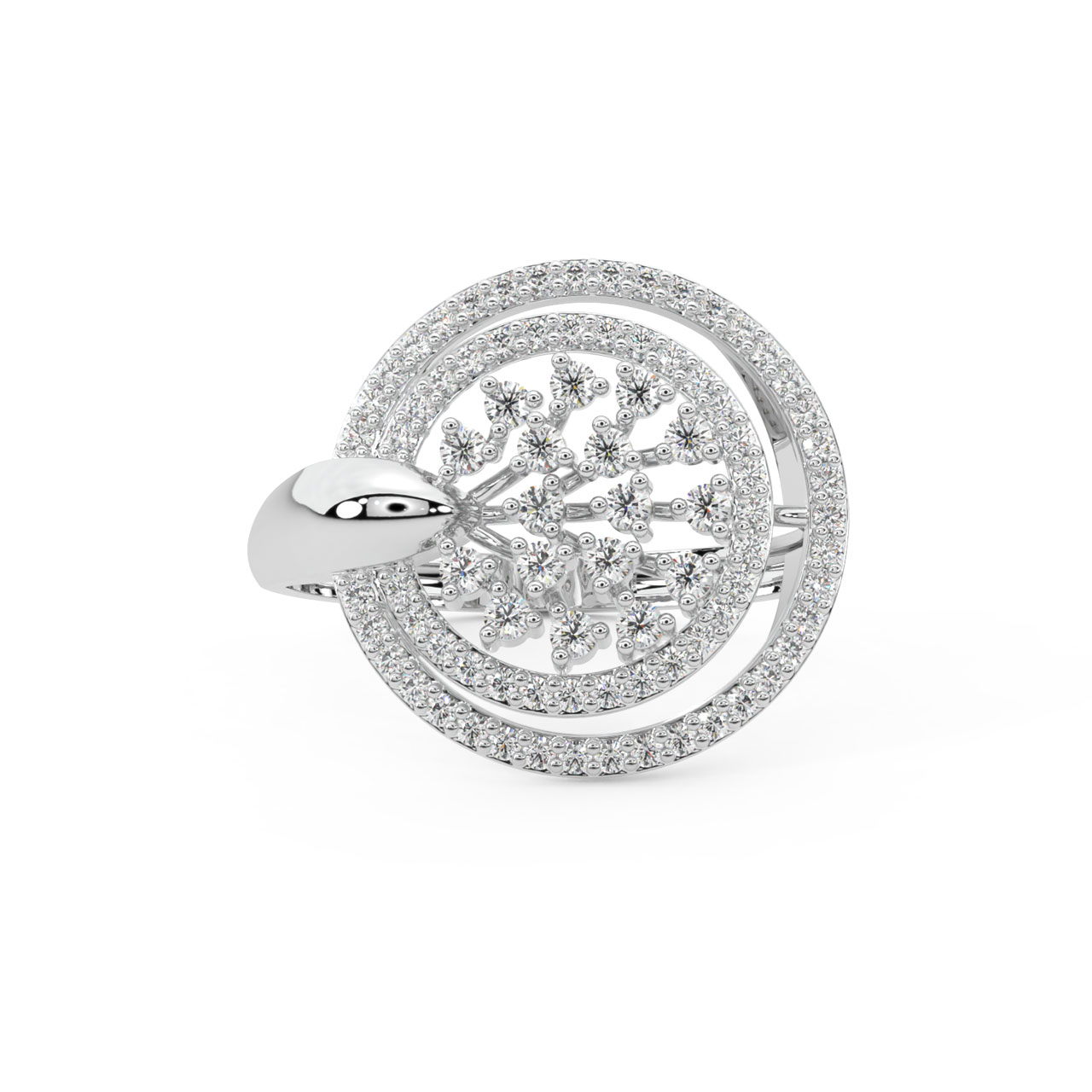 Ariah Round Diamond Engagement Ring