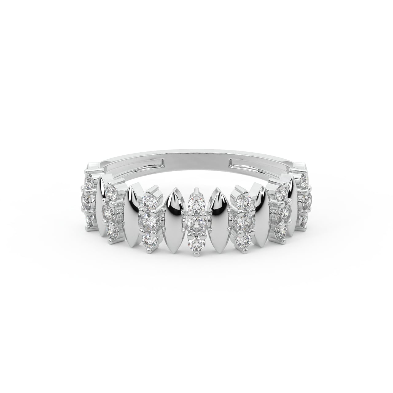 Shifra Round Diamond Engagement Ring