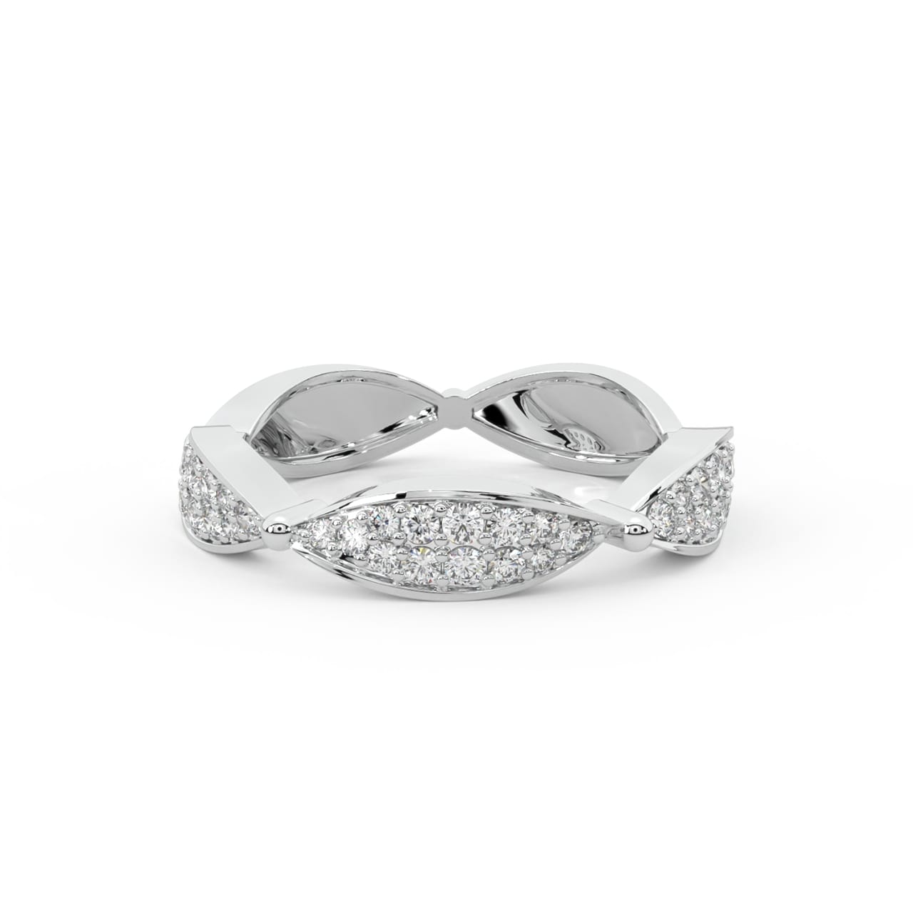 Tzivia Round Diamond Engagement Ring