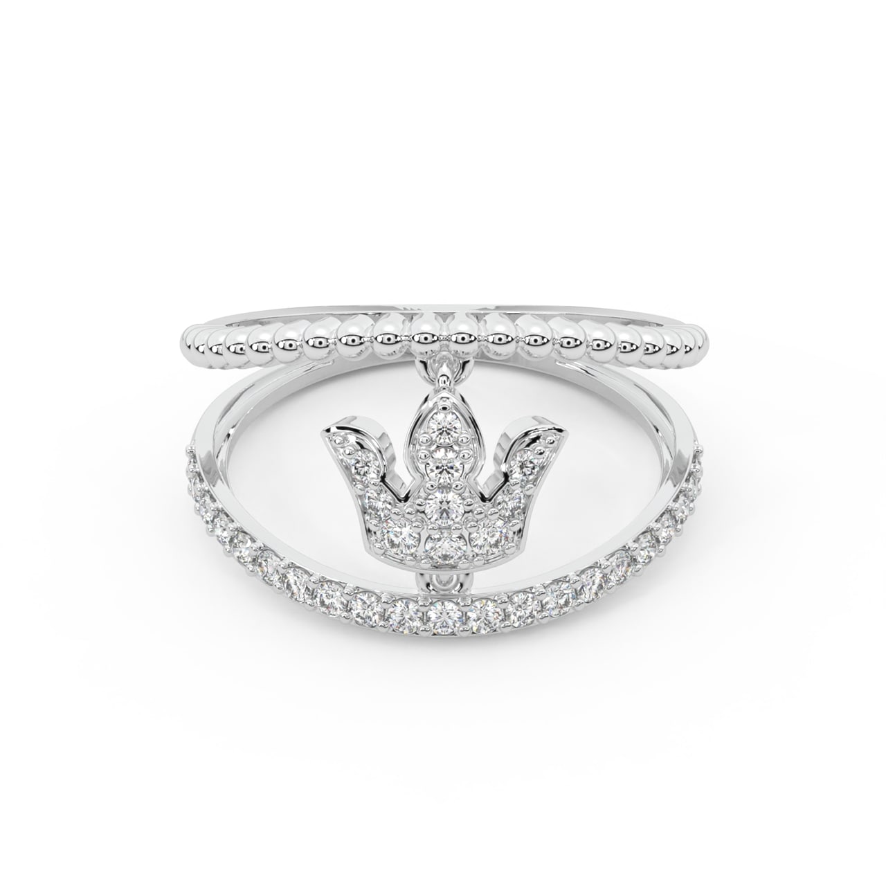 Beno Round Diamond Engagement Ring