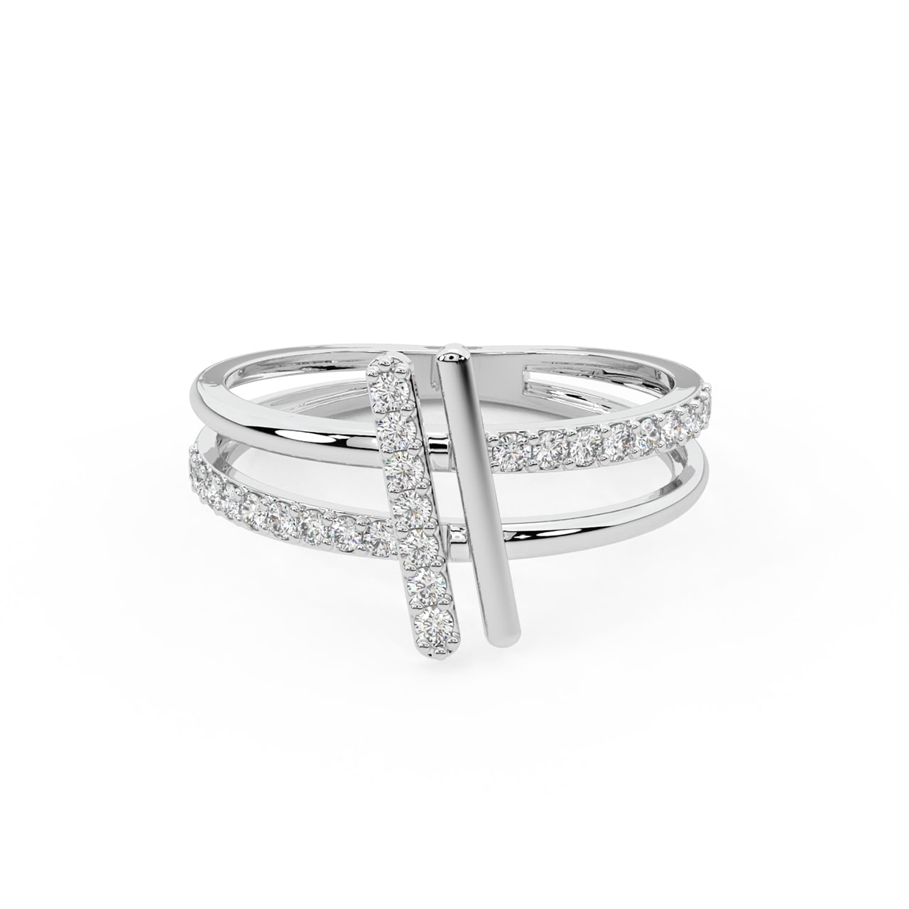 Ahelia Round Diamond Engagement Ring