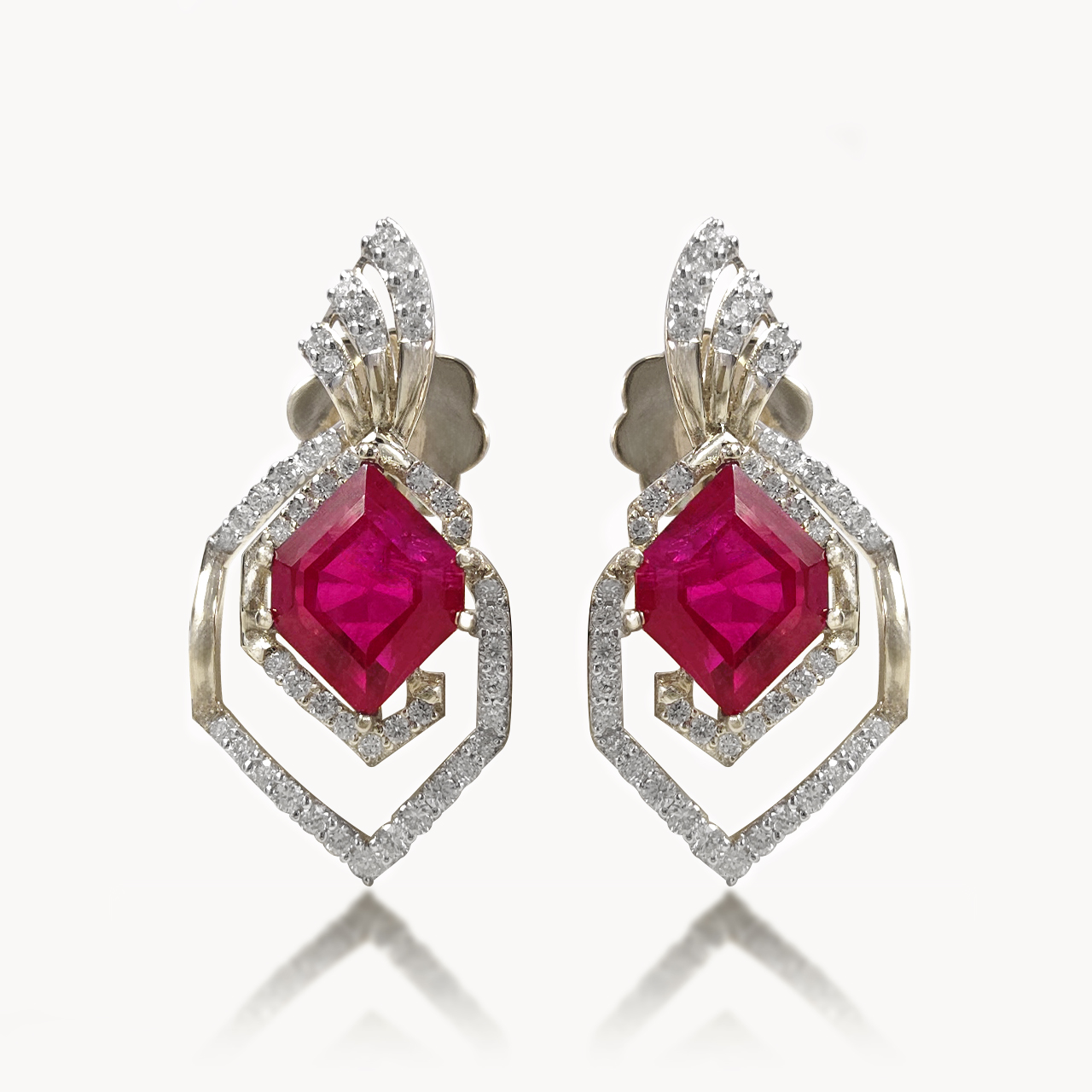 Rosy's Hex Earing