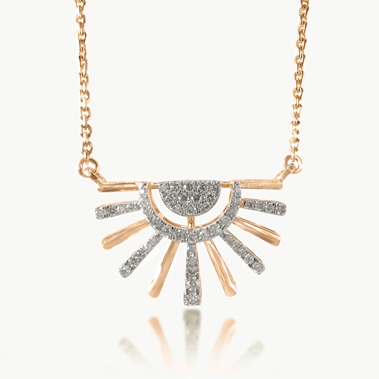 Morning Glory Diamond  Mangalsutra