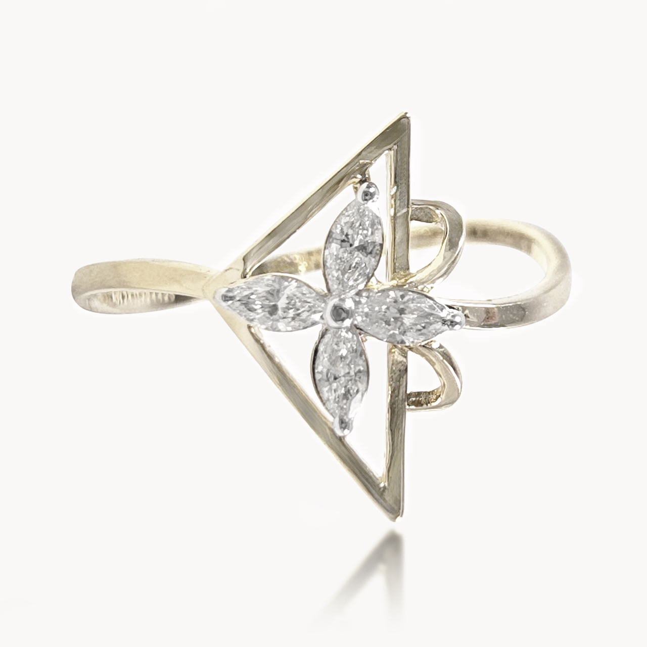Marquise Bloom Diamond Ring