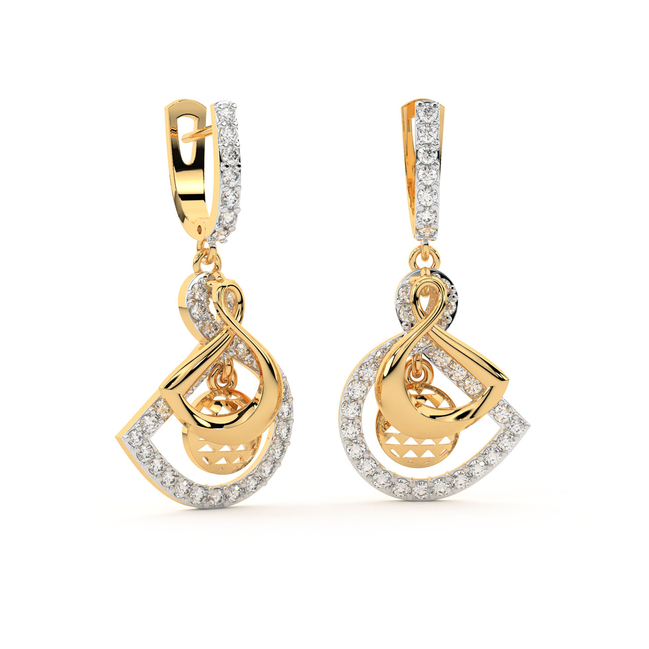 Julian Diamond Hoop Earrings