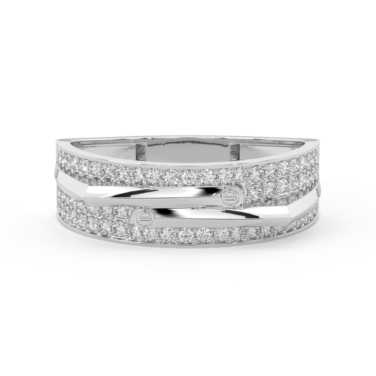 Elen Round Diamond Ring For Him