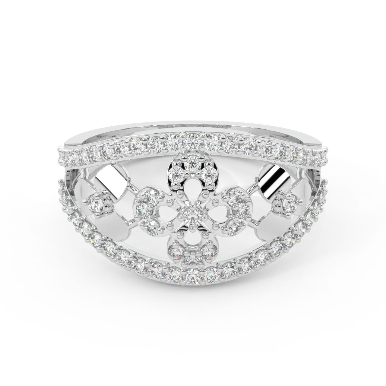 Ronnell Round Diamond Engagement Ring