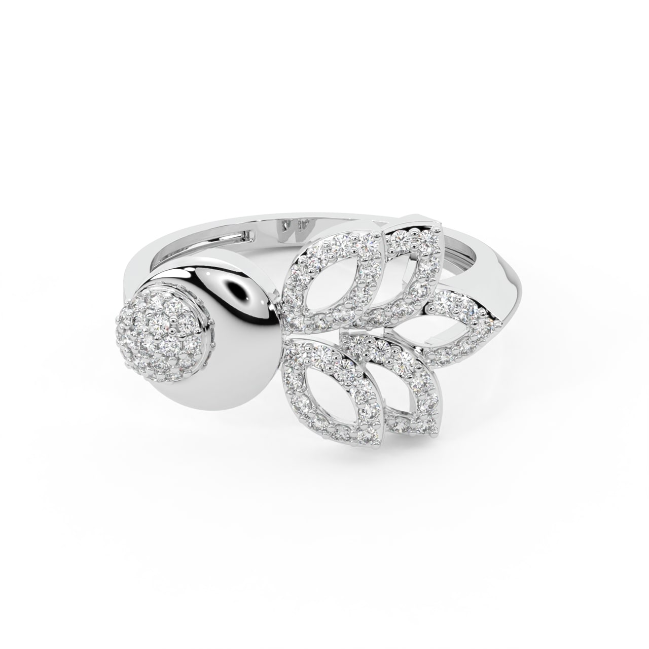 Caroline Round Diamond Engagement Ring