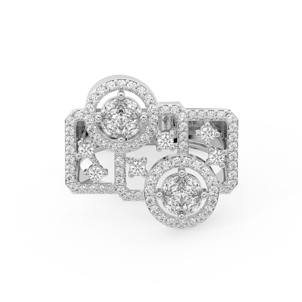 Shifra Round Diamond Engagement Ring