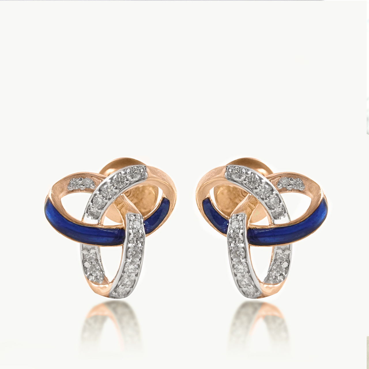 Forever Intertwined Diamond Earrings