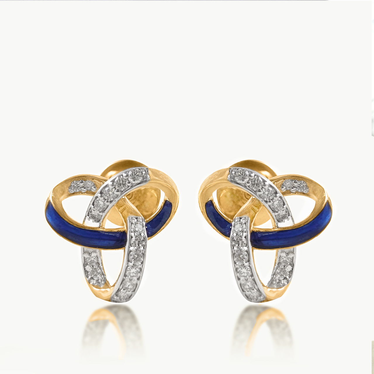 Forever Intertwined Diamond Earrings