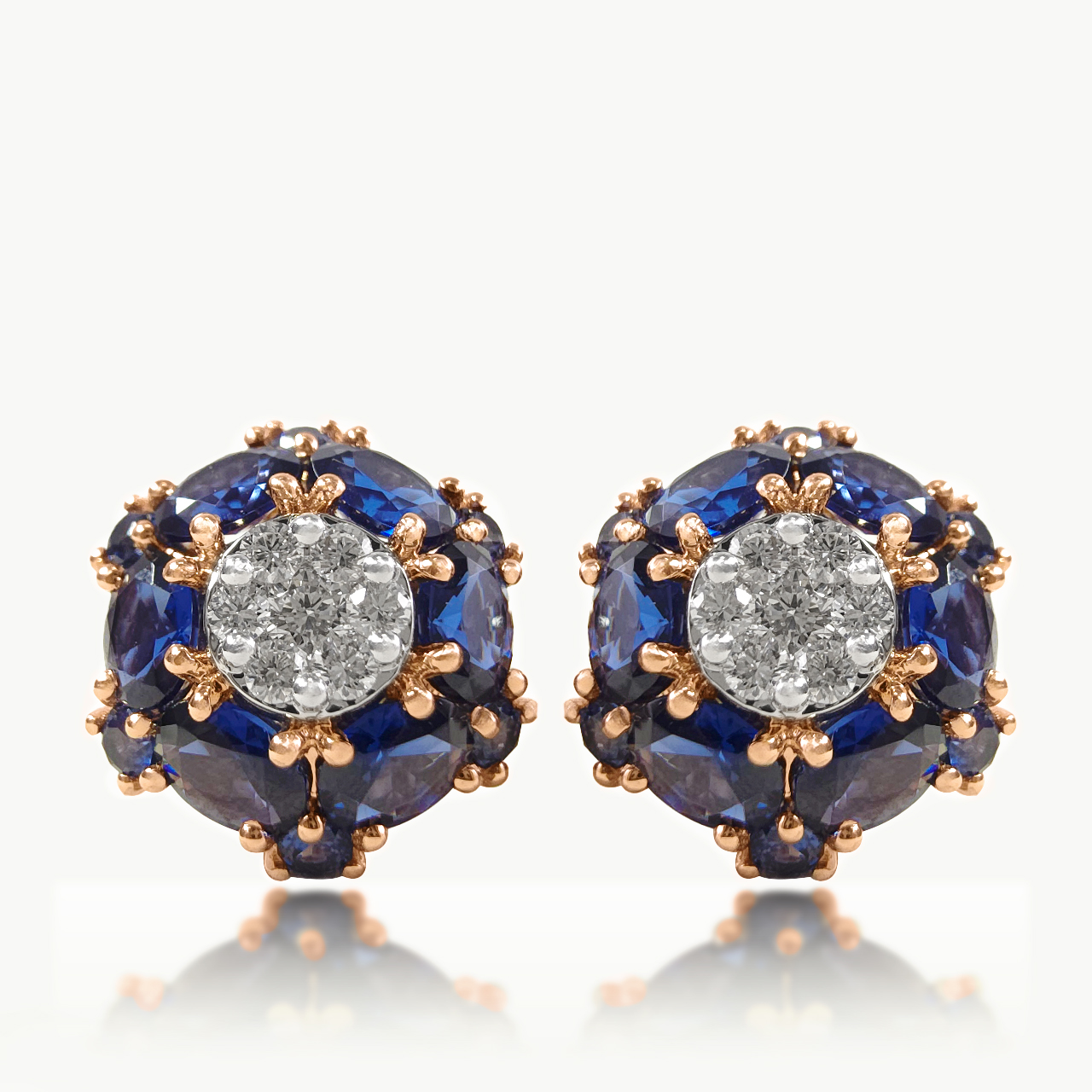 Midnight Majesty Diamond Studs