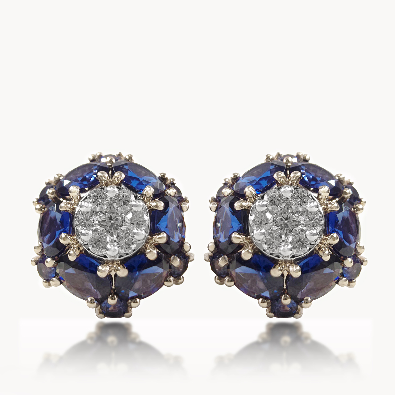 Midnight Majesty Diamond Studs