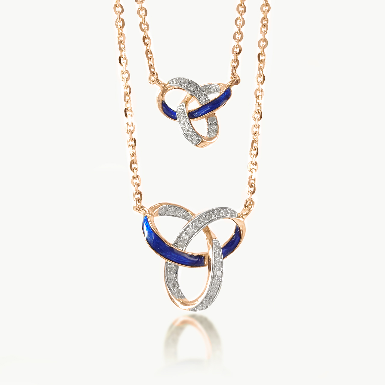 Forever Intertwined Diamond Necklace