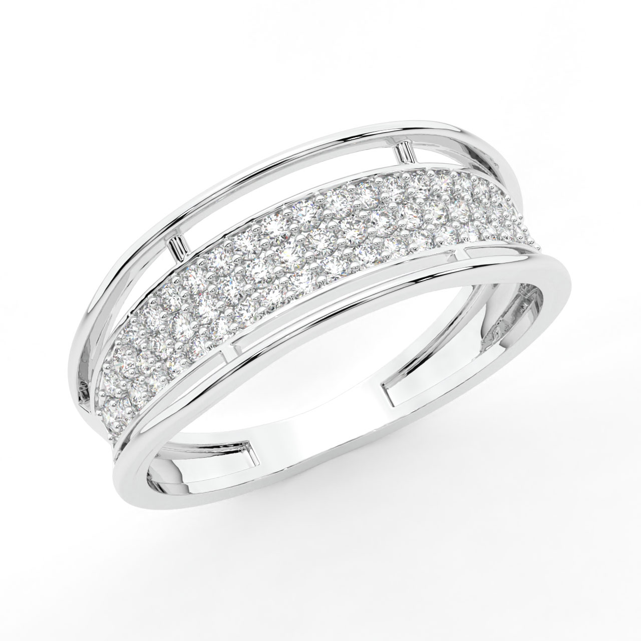 Diana Round Diamond Engagement Ring