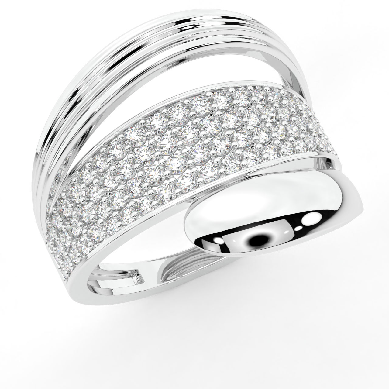 Adley Round Diamond Engagement Ring