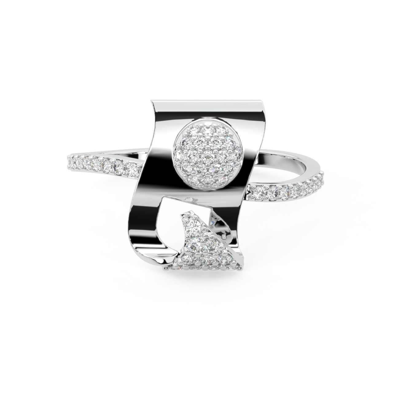 Marvin Round Diamond Engagement Ring