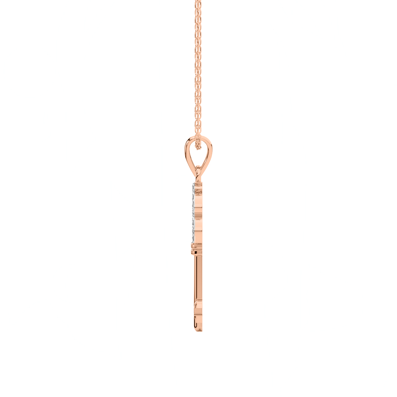 The Key Diamond Pendant