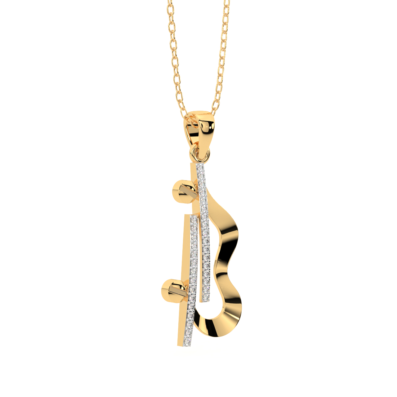 Classy Romance Diamond Pendant