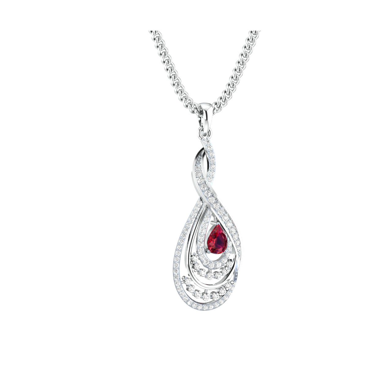 Adamya Diamond Pendant For Her