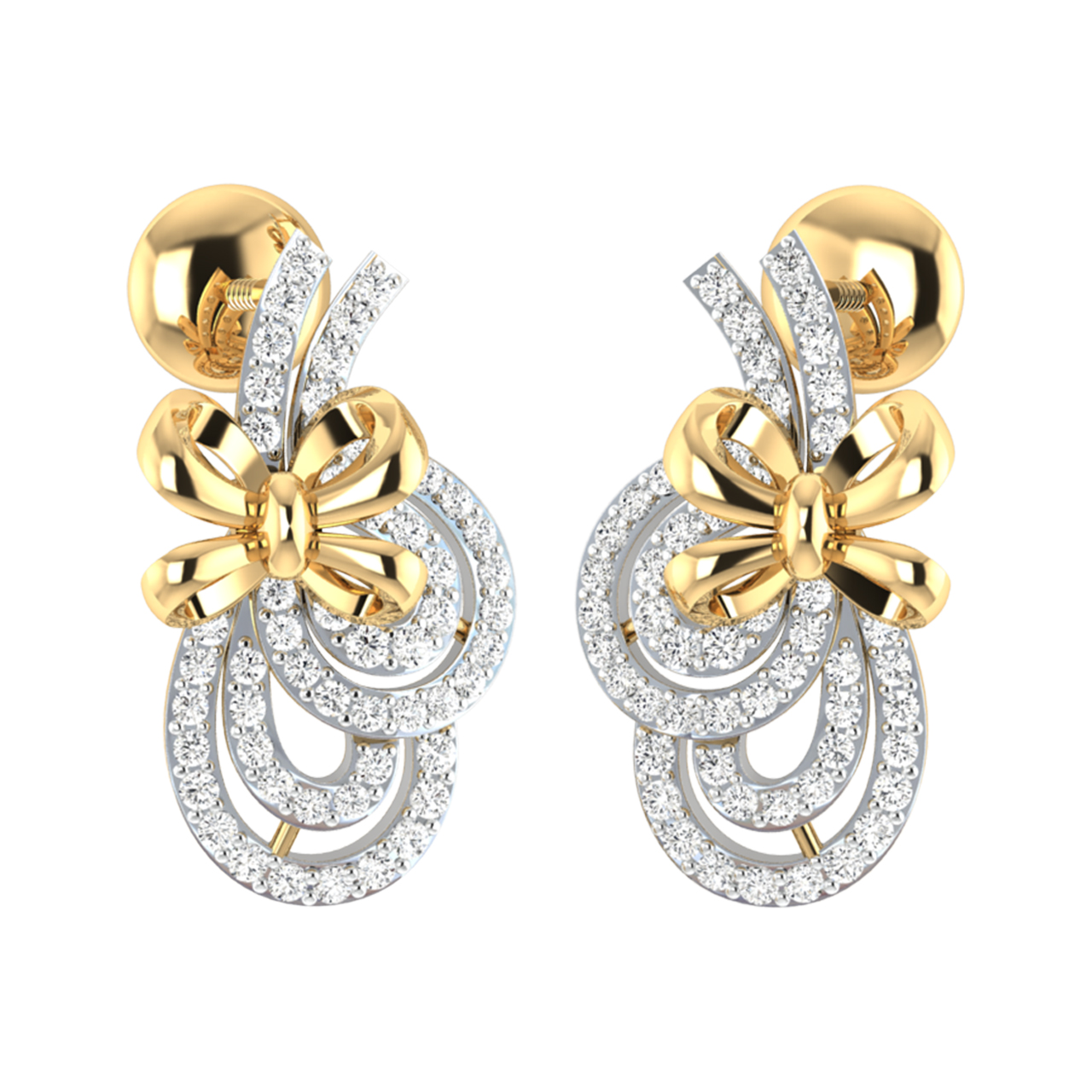 Julie Diamond Stud Earrings