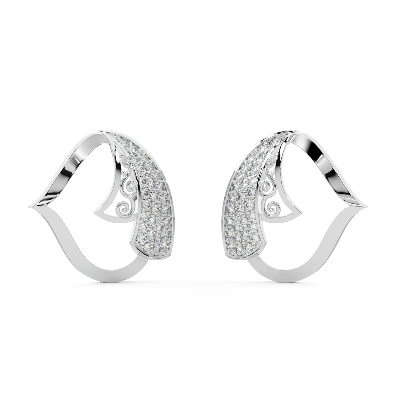 The Sporty Devotee Diamond Earrings