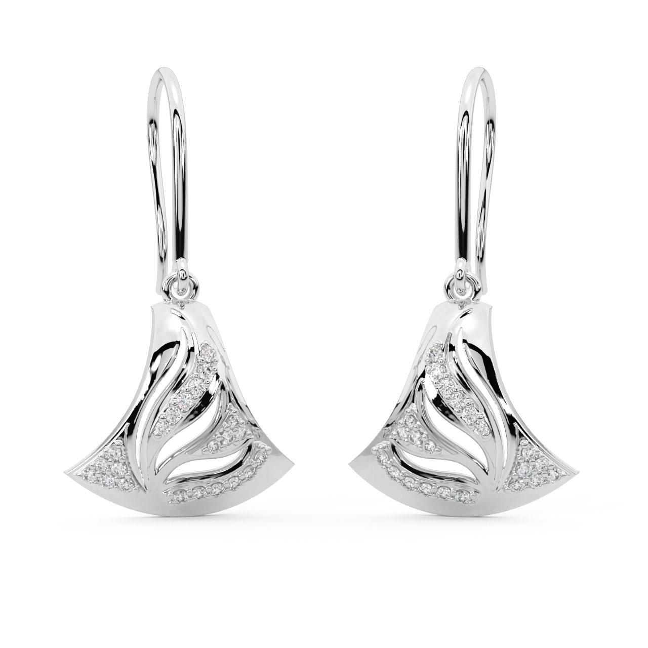 Sharp N Chic Diamond Earring