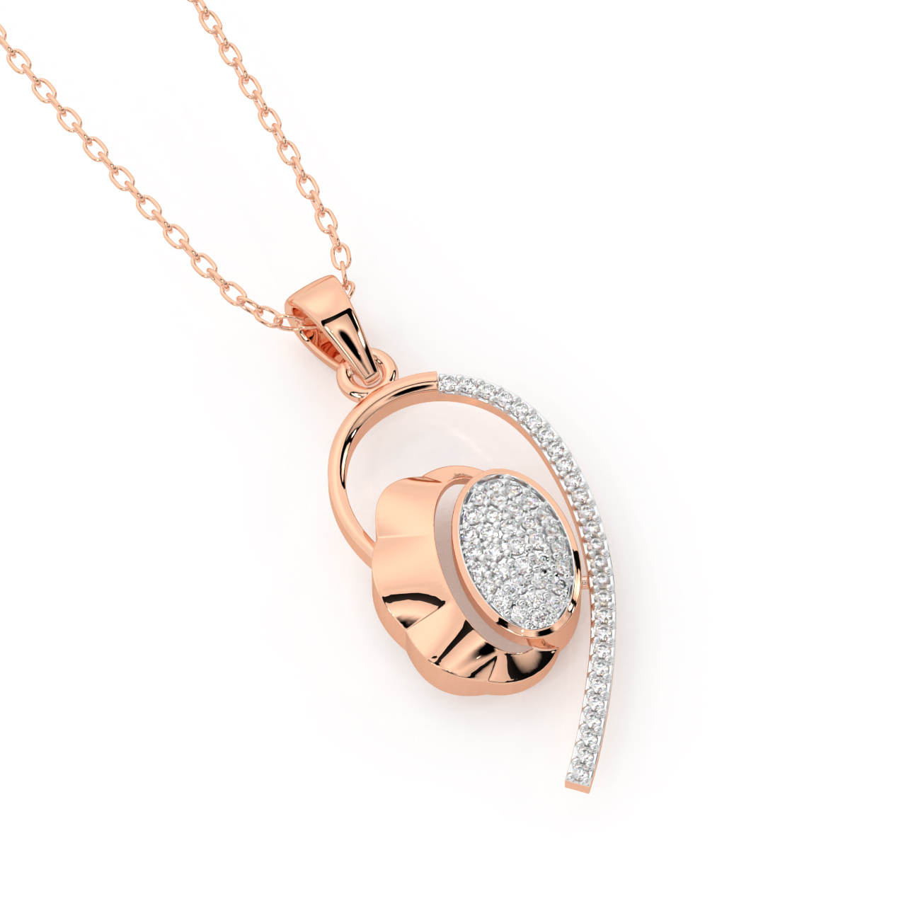 The Gorgeously Grecian Diamond Pendant