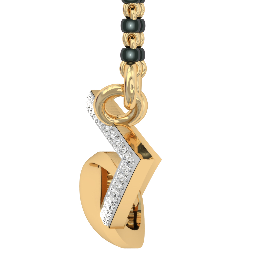 Millennial Diamond Mangalsutra For Her