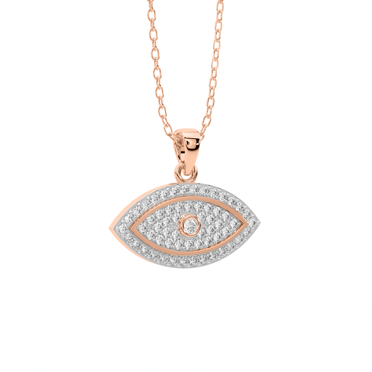 Goddess Eye Diamond Pendant