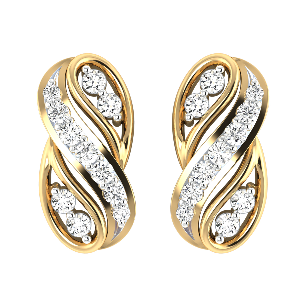 Aggregate more than 124 infinity diamond earrings best