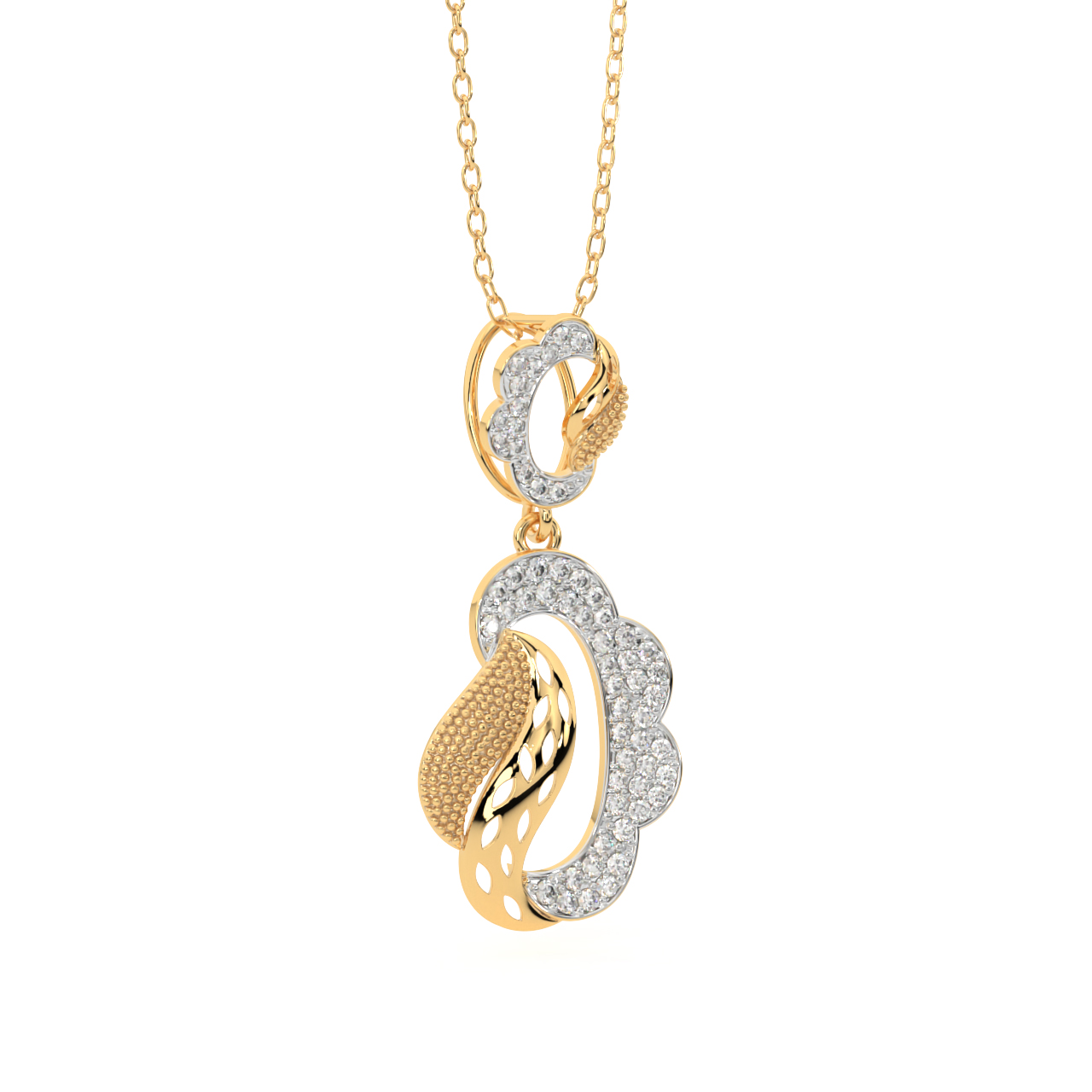 Flawless Design Diamond Pendant