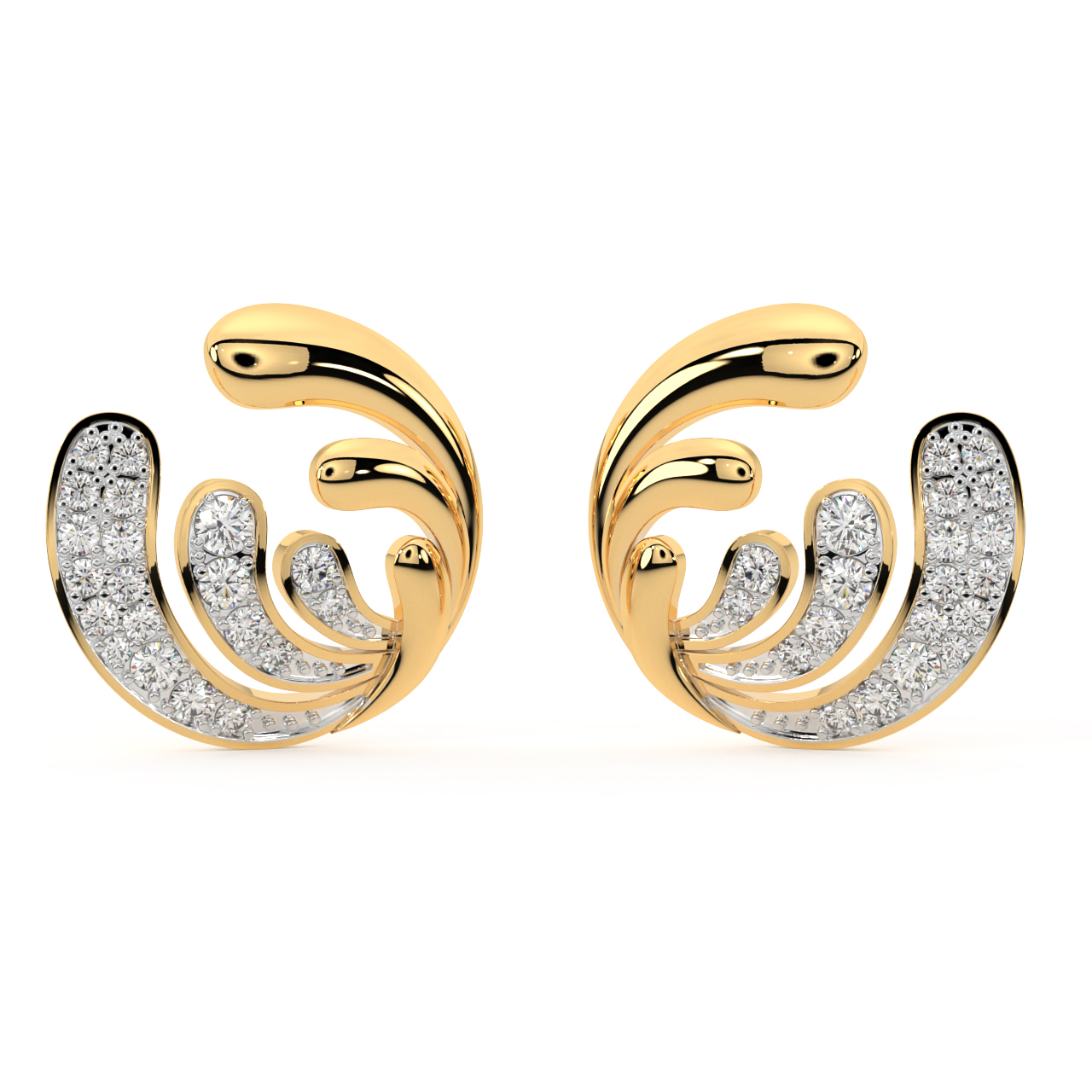 Jean Queen Diamond Earrings