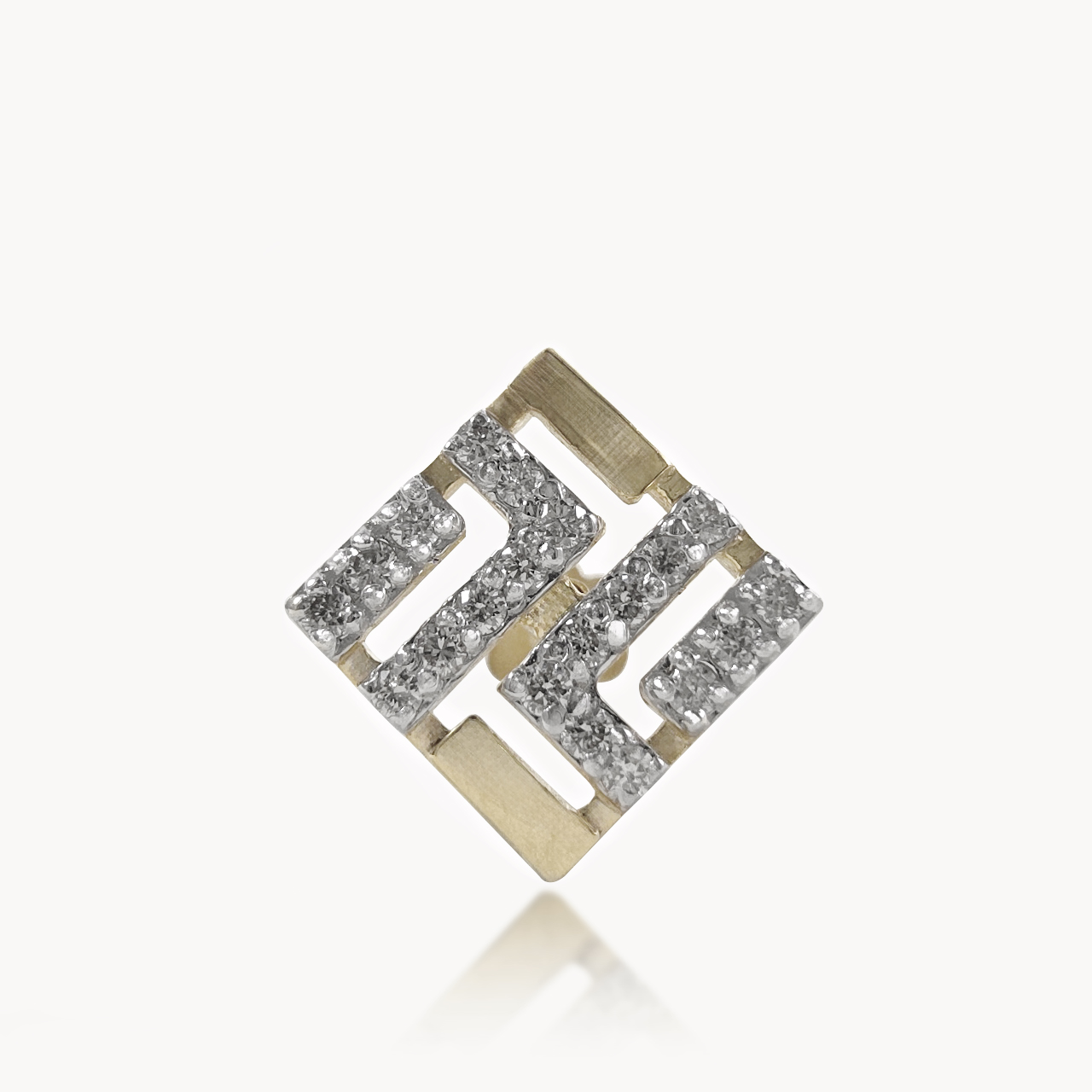 Labyrinth Luxe Diamond Men's Studs