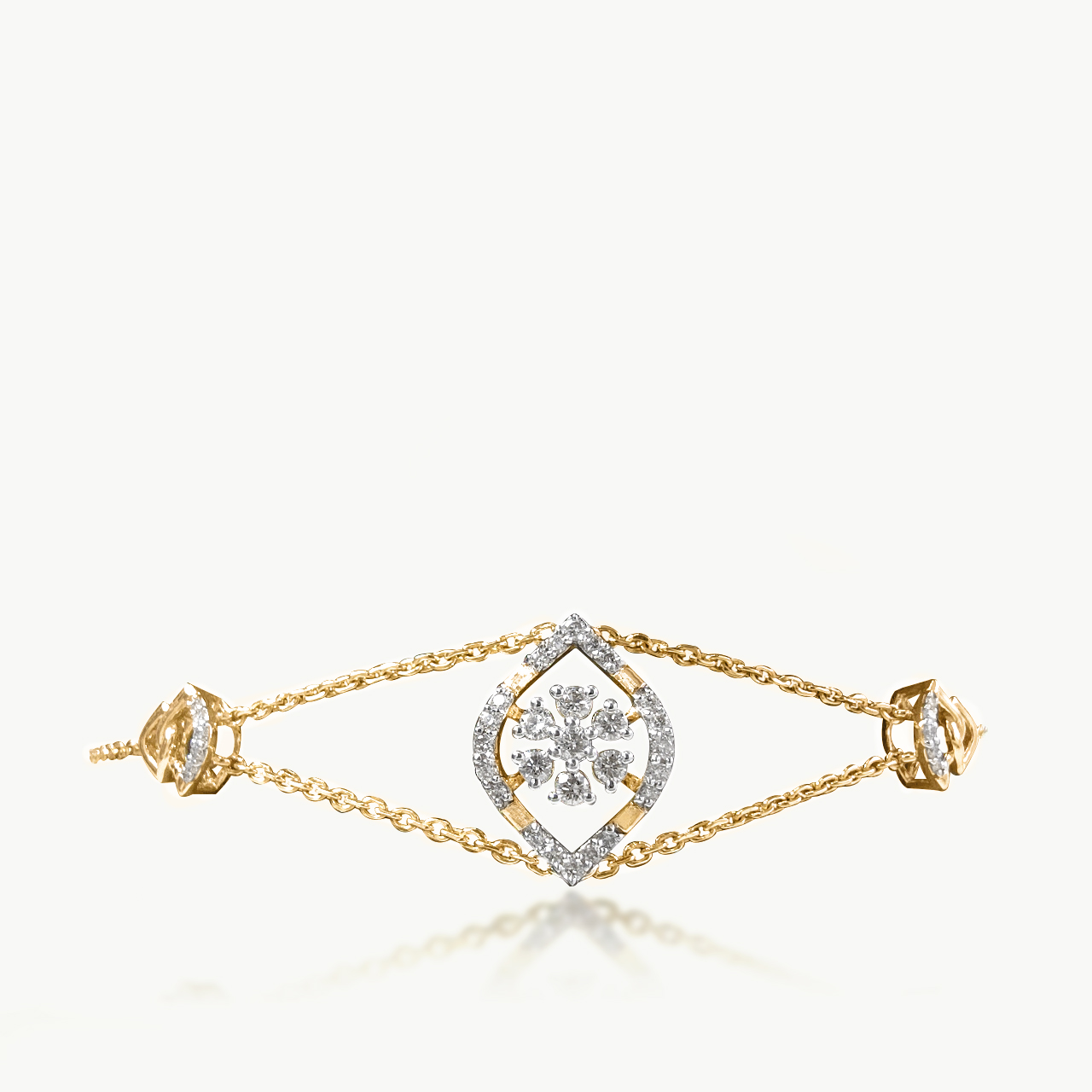 Tranquil Bloom Diamond Bracelet