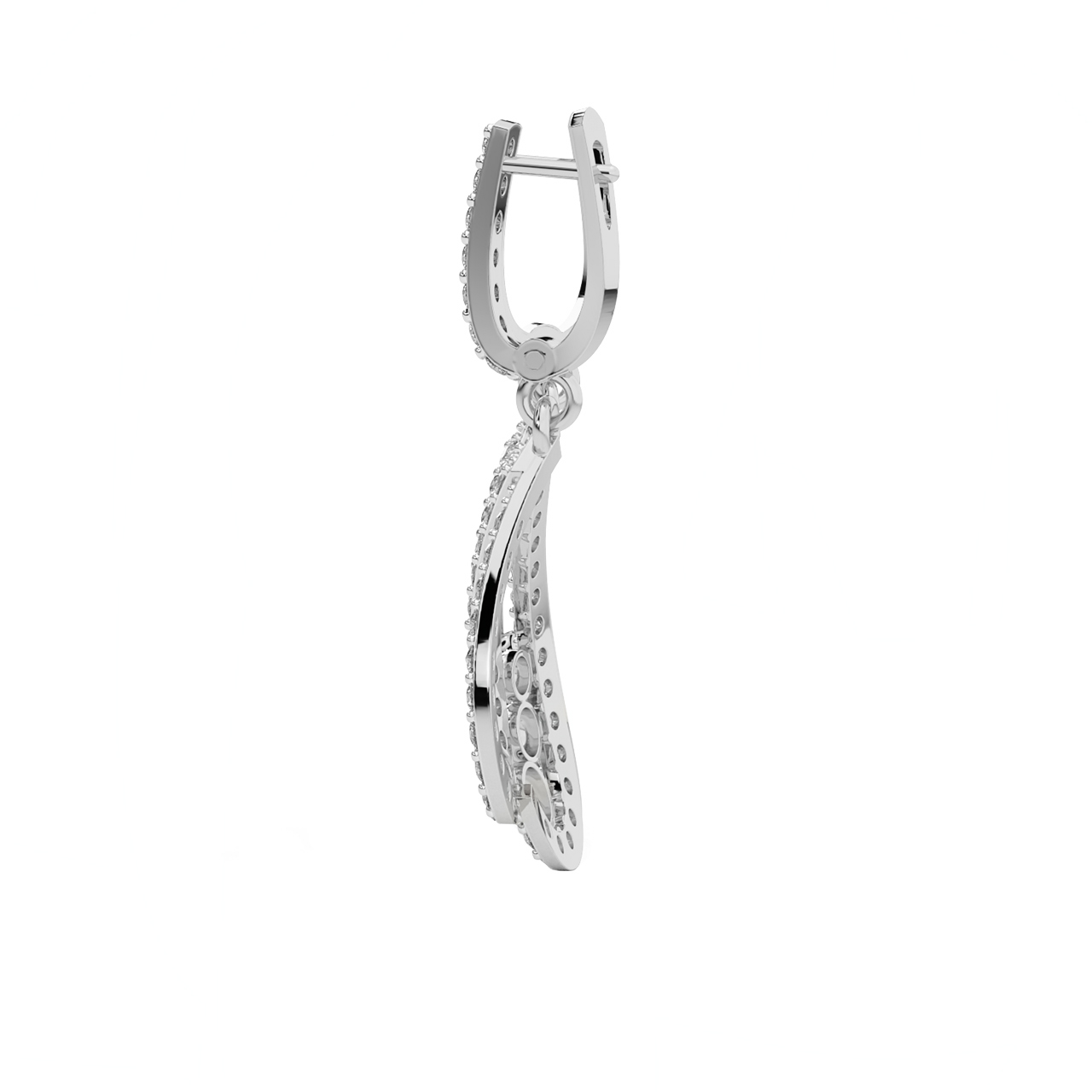 Entwined Spirit Diamond Earrings