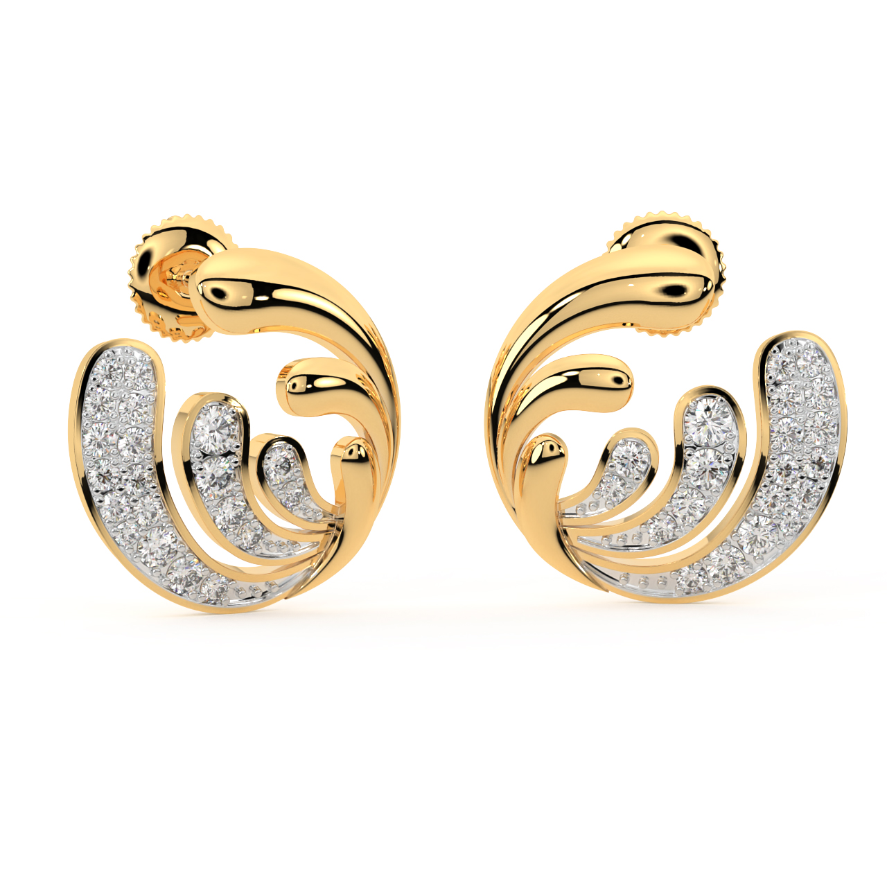 Jean Queen Diamond Earrings