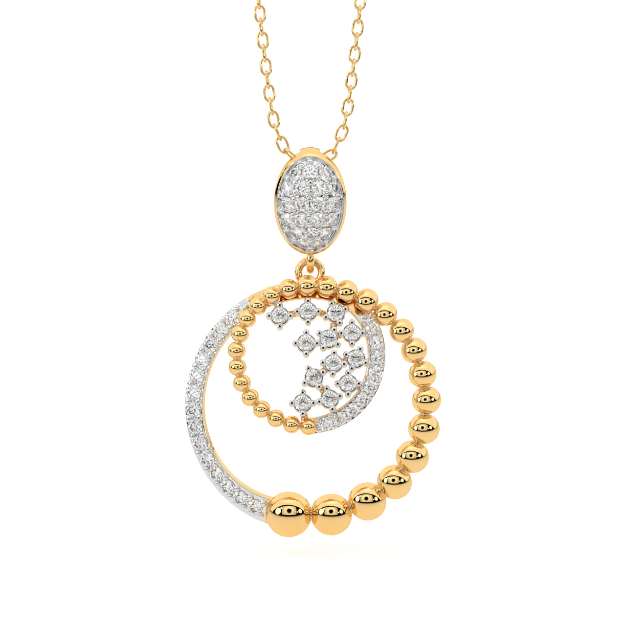 Petite Fleur Diamond Pendant