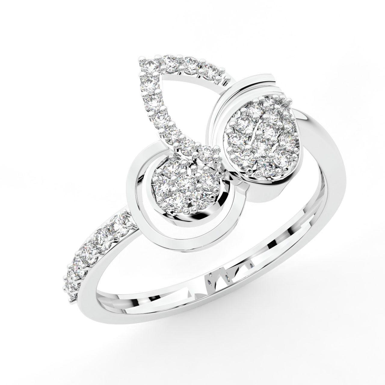 Rory Round Diamond Engagement Ring