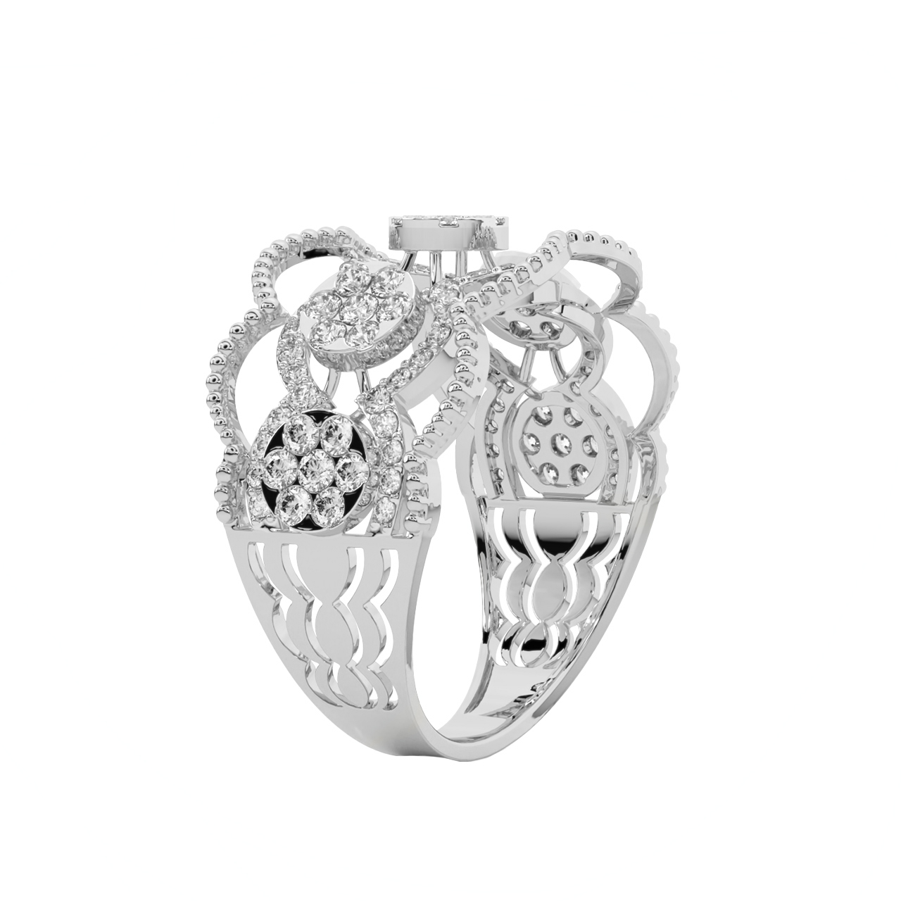 Ace of Lace Diamond Ring