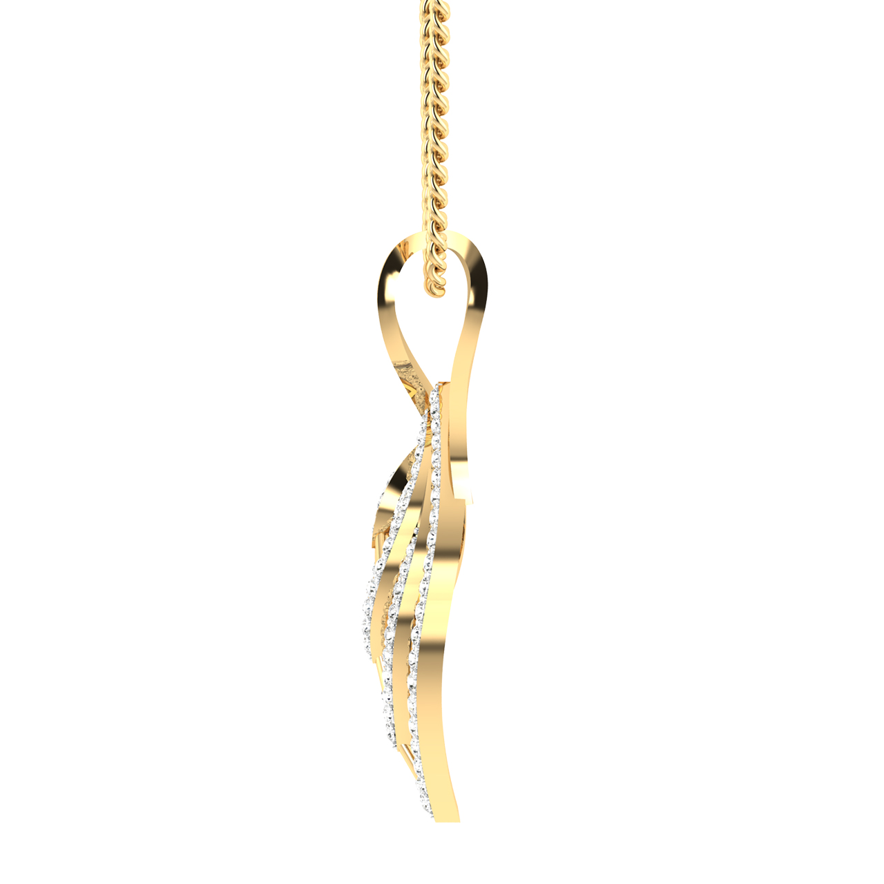 Noah Diamond Pendant For Office Wear