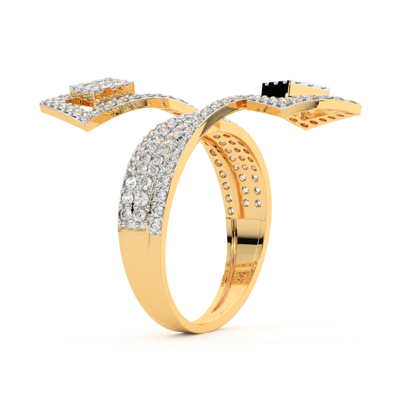 Detailed Dazzlers Diamond Ring