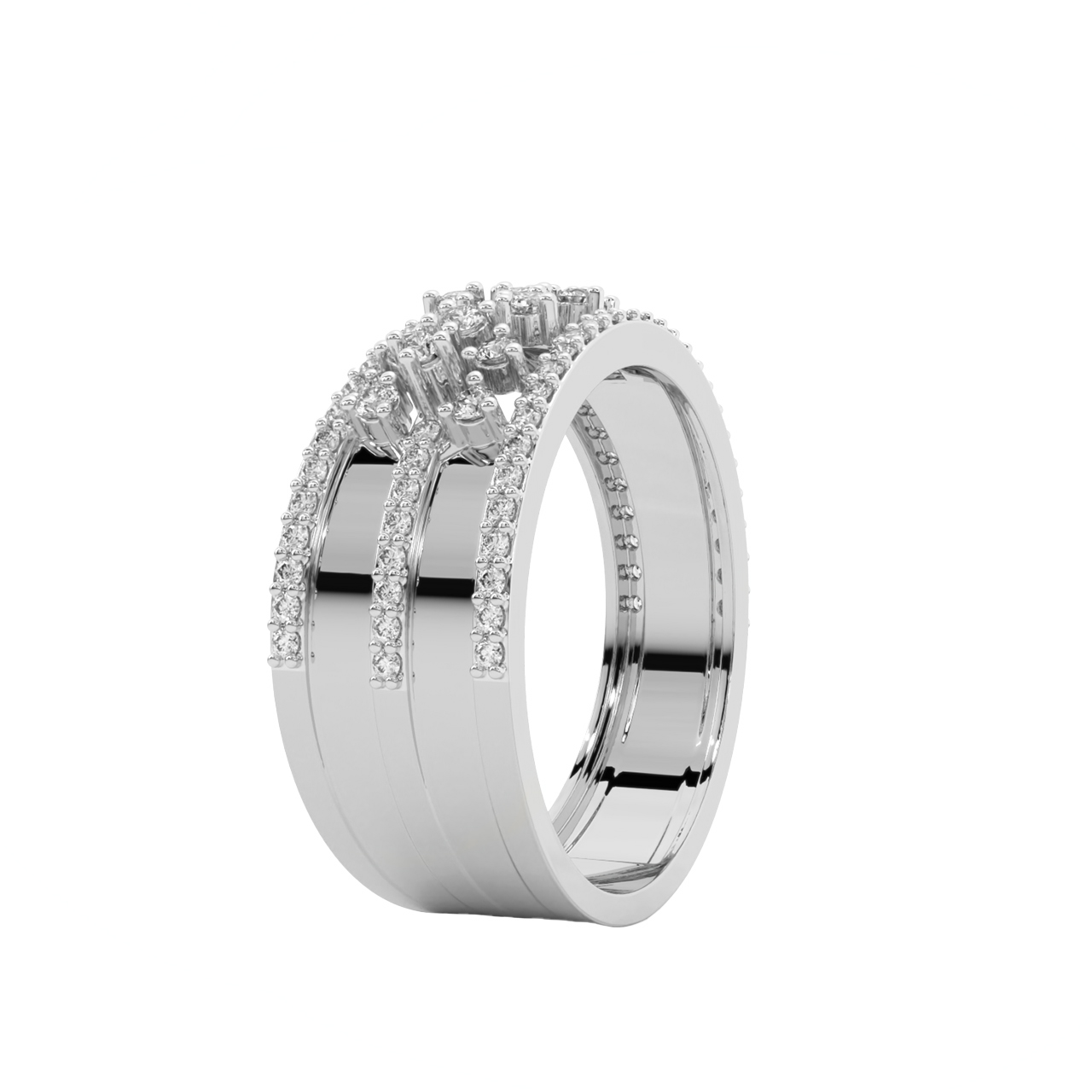 Zaire Round Diamond Engagement Ring